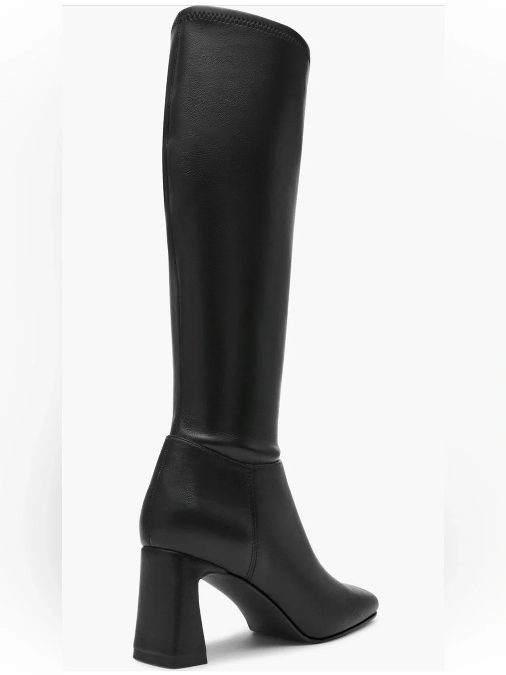 Steve Madden Black Hunny Knee High Boots NWT